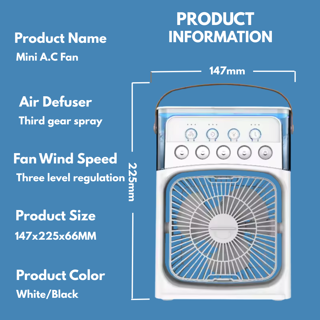 Mini A.C Fan